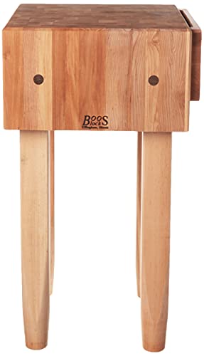 john-boos-pca1-maple-wood-end-grain-solid-butcher-block-with-side-knife-slot-18- image 8