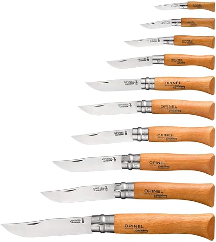opinel-display-collection-wooden-case-of-10-carbon-steel-knives-no-2-no-12 image 6