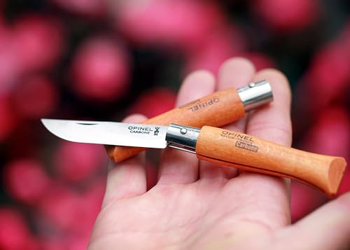 opinel-display-collection-wooden-case-of-10-carbon-steel-knives-no-2-no-12 image 8