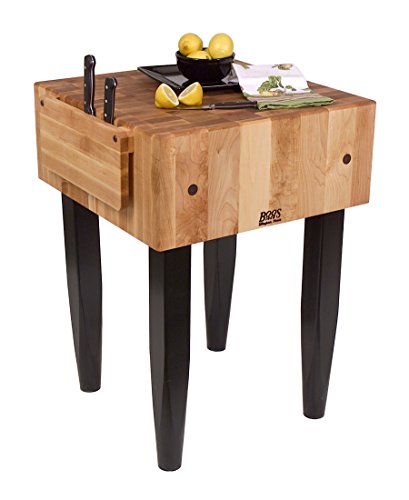 john-boos-pca2-24x18x10-maple-butcher-block-with-knife-holder-and-black-legs image 5