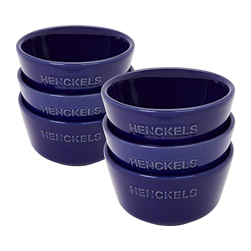 miyabi-ceramic-6-piece-round-ramekin-set-dark-blue-7-oz-handmade-stoneware image 8