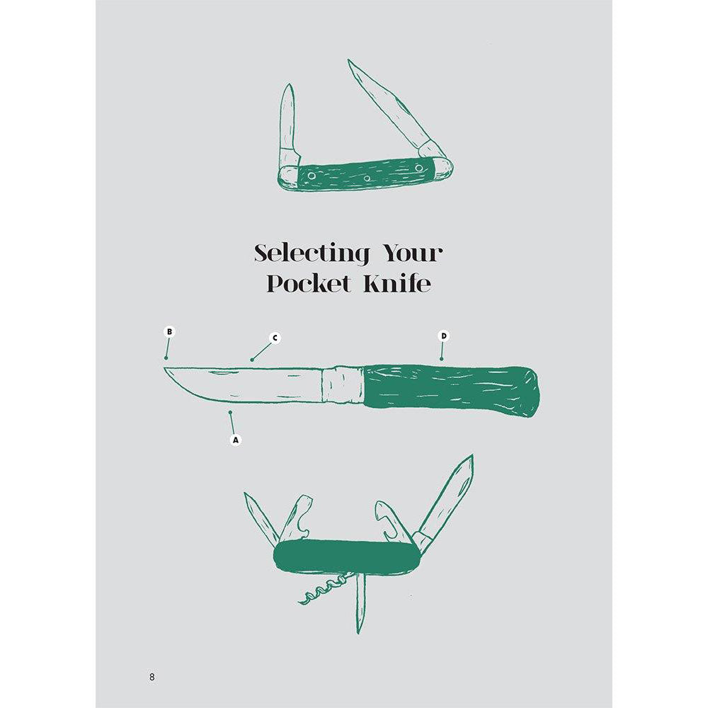 opinel-50-things-to-do-with-a-penknife-book-by-matt-collins-second-chance image 2