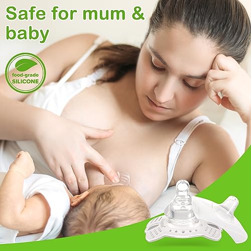 haakaa-silicone-nipple-shields-for-breastfeeding-butterfly-base-ultra-thin-with- image 8