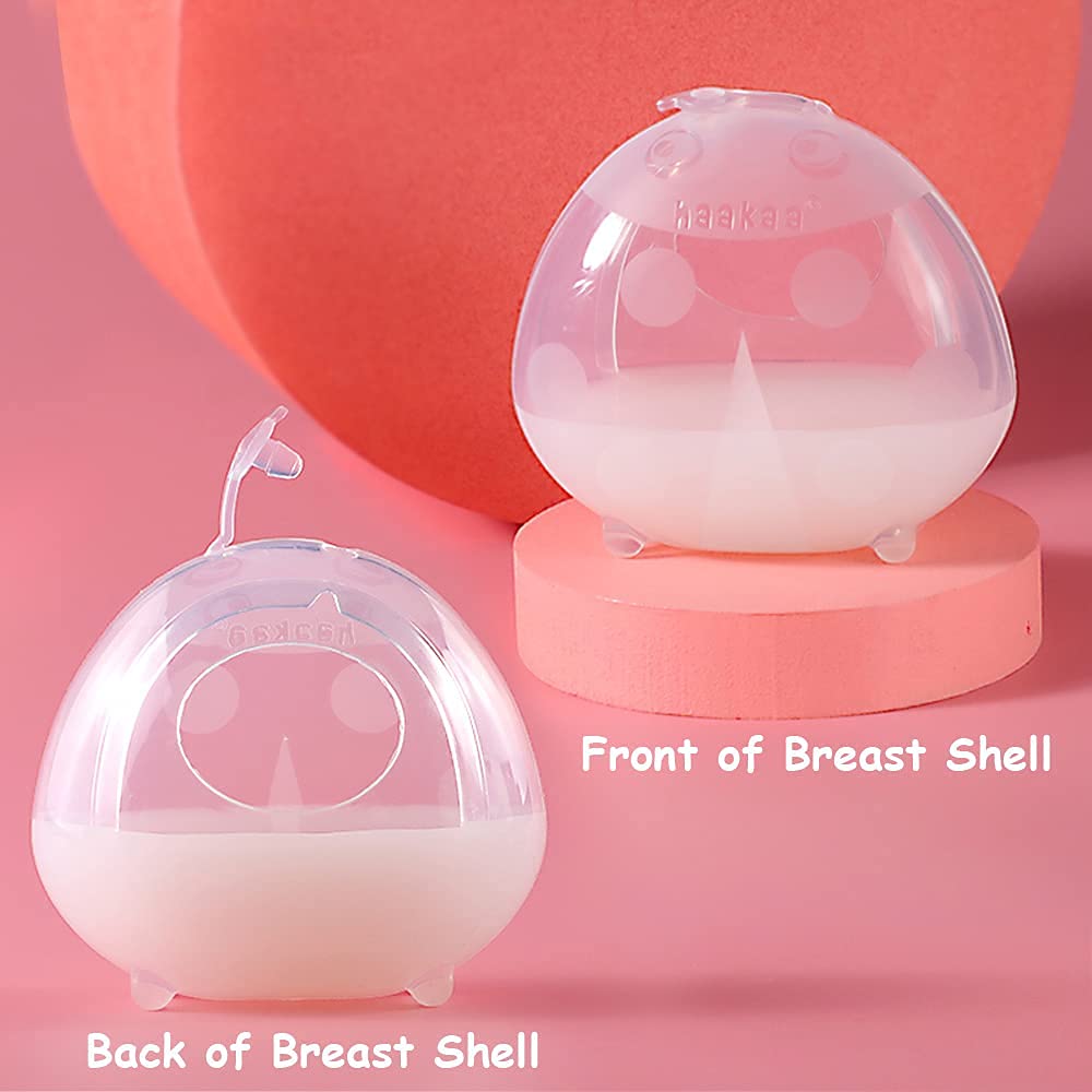haakaa-150ml-manual-breast-pump-with-flower-stopper-75ml-ladybug-milk-collector- image 8