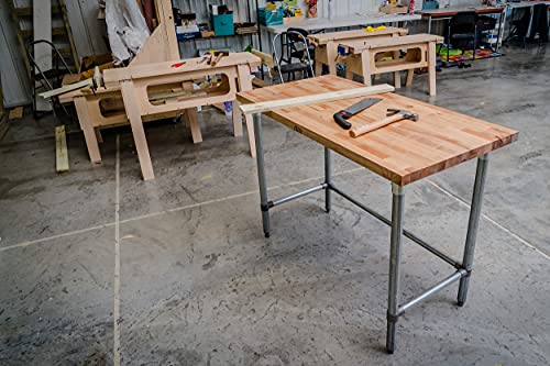 john-boos-jnb01-maple-top-work-table-36-l-x-24-w-x-1-5-thick-galvanized-steel-ba image 4