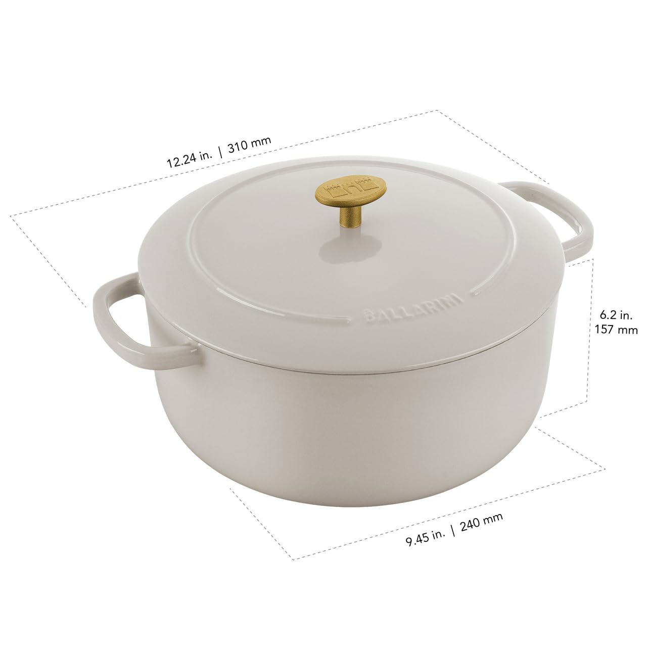 ballarini-bellamonte-cast-iron-dutch-oven-with-lid-4-25qt-crema-white-enameled-c image 3