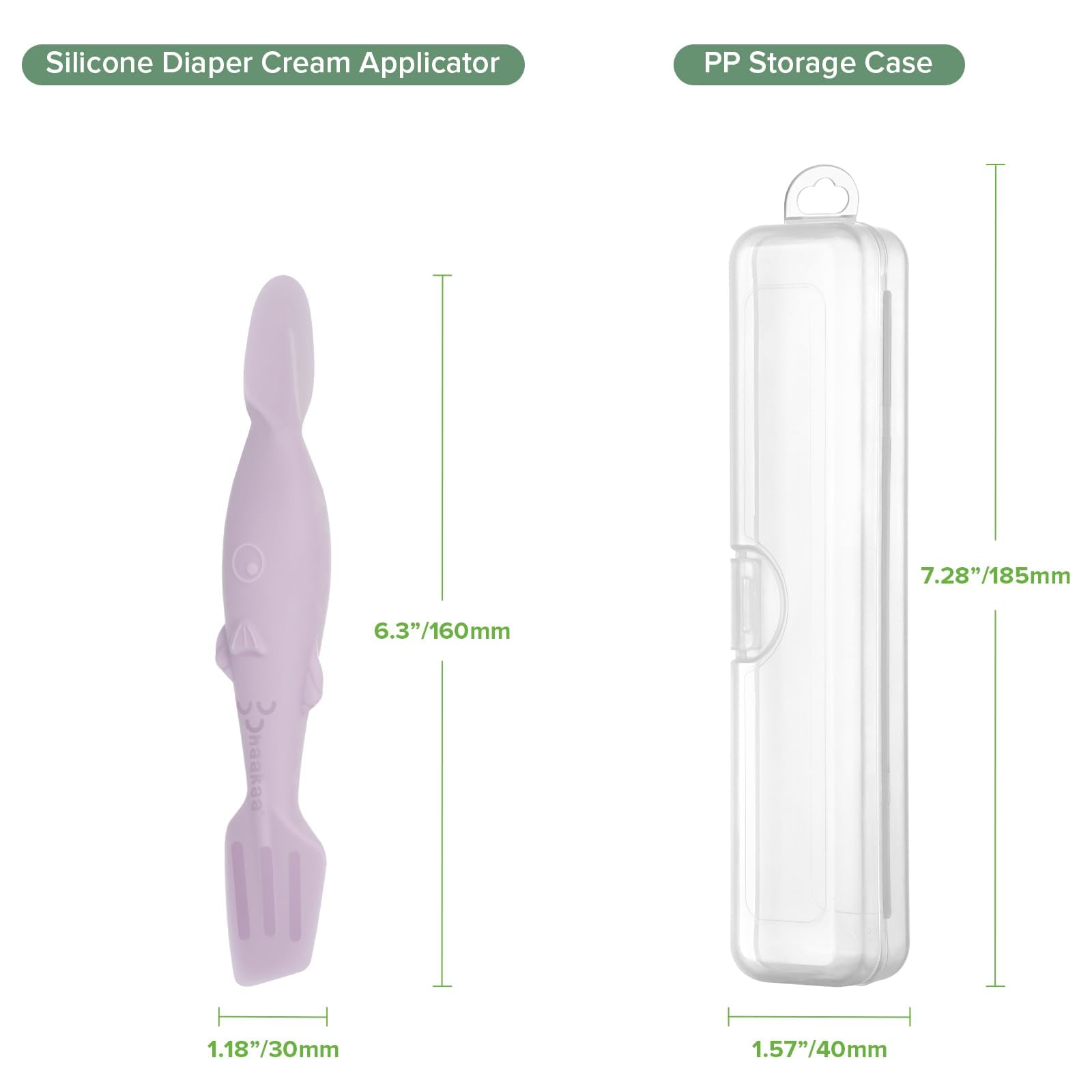 haakaa-baby-diaper-cream-spatula-no-mess-dual-ended-silicone-applicator-with-hyg image 8