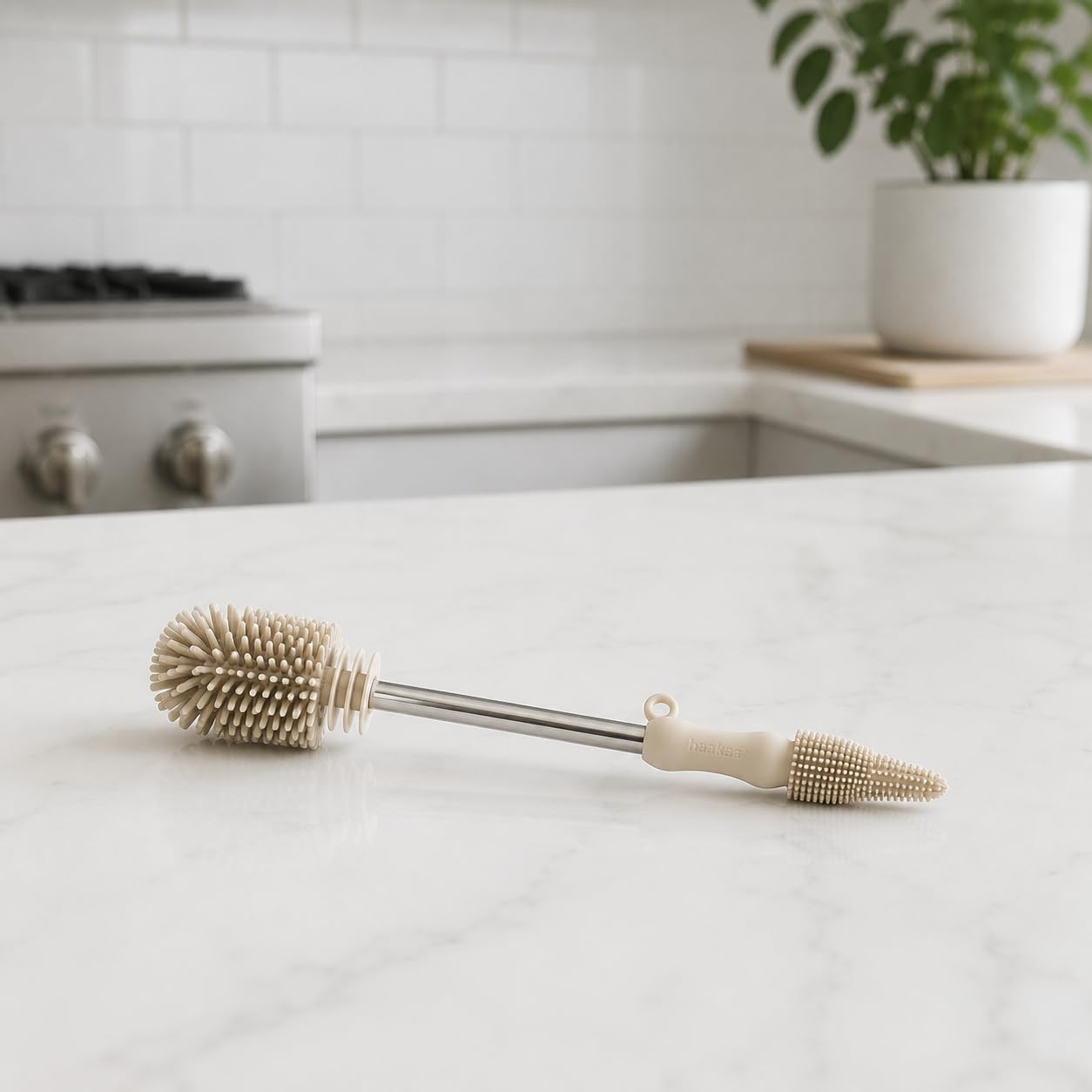 haakaa-silicone-cleaning-brush-kit-household-cleaning-brushes-for-bottles-and-cr image 2