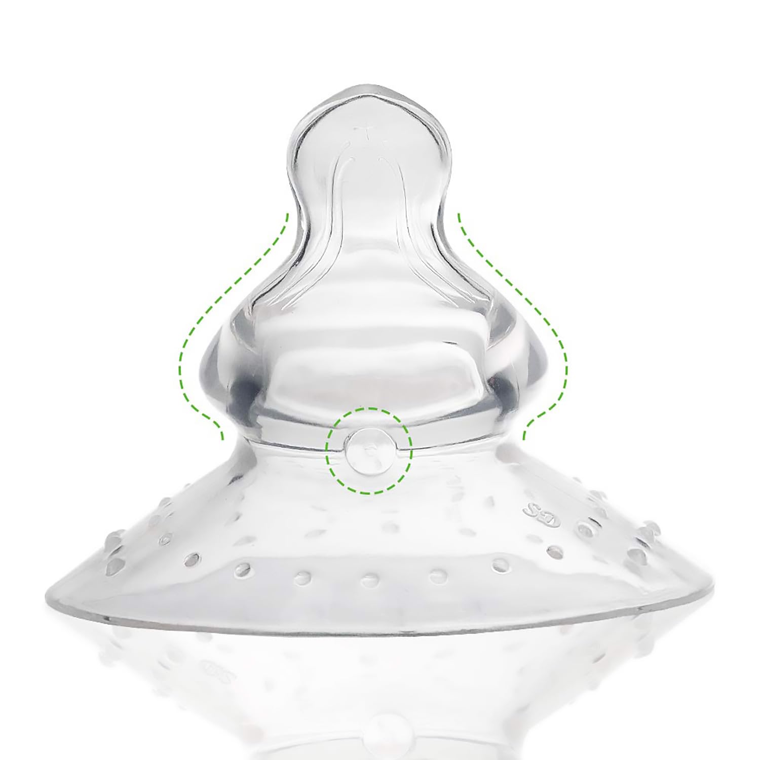 haakaa-original-extra-soft-flexible-silicone-nipple-shields-for-nursing-1pc image 6