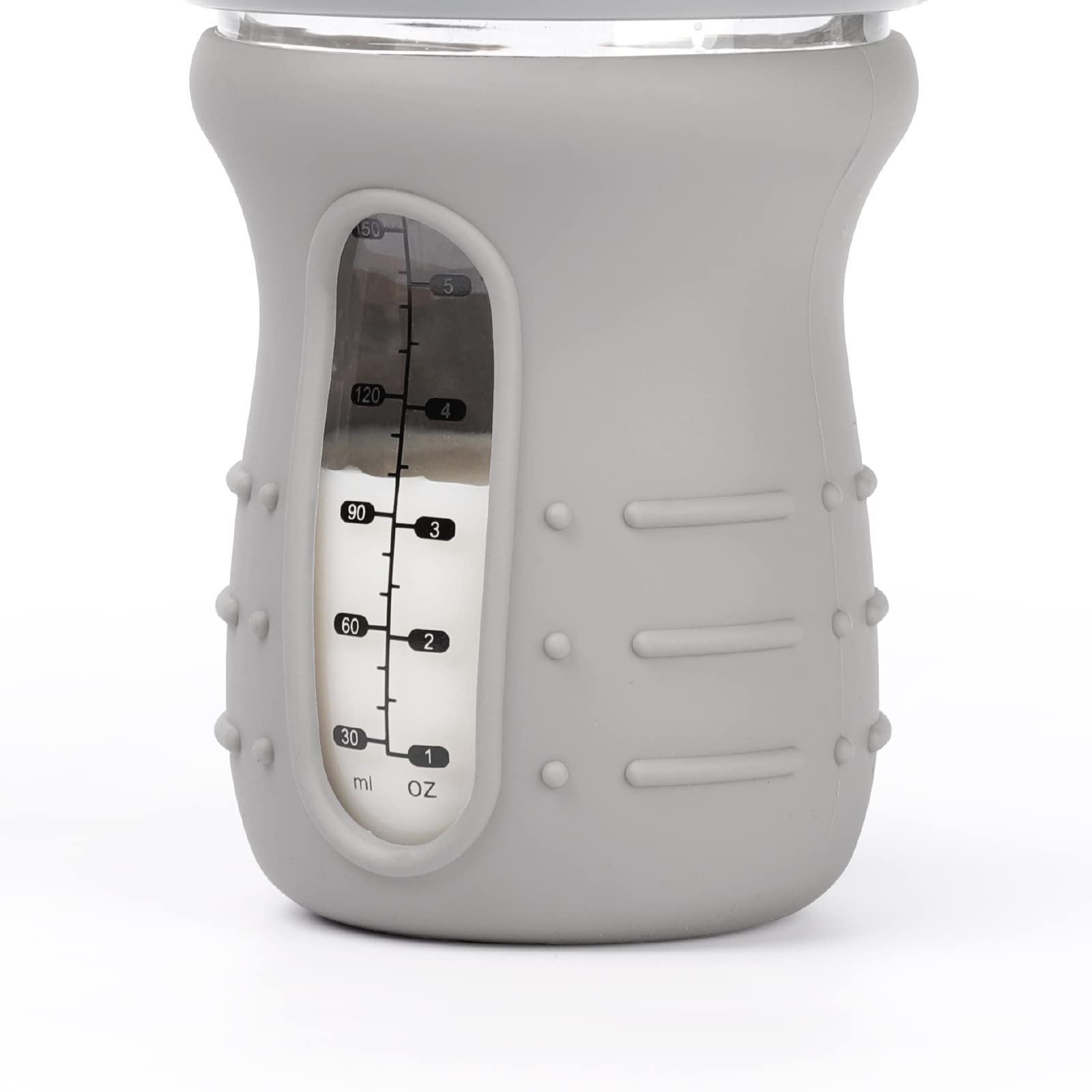 haakaa-glass-baby-bottle-sleeve-non-slip-silicone-cover-for-wide-neck-glass-bott image 3