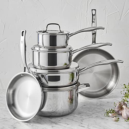 miyabi-henckels-realclad-10-piece-tri-ply-stainless-steel-cookware-set-with-dutc image 7