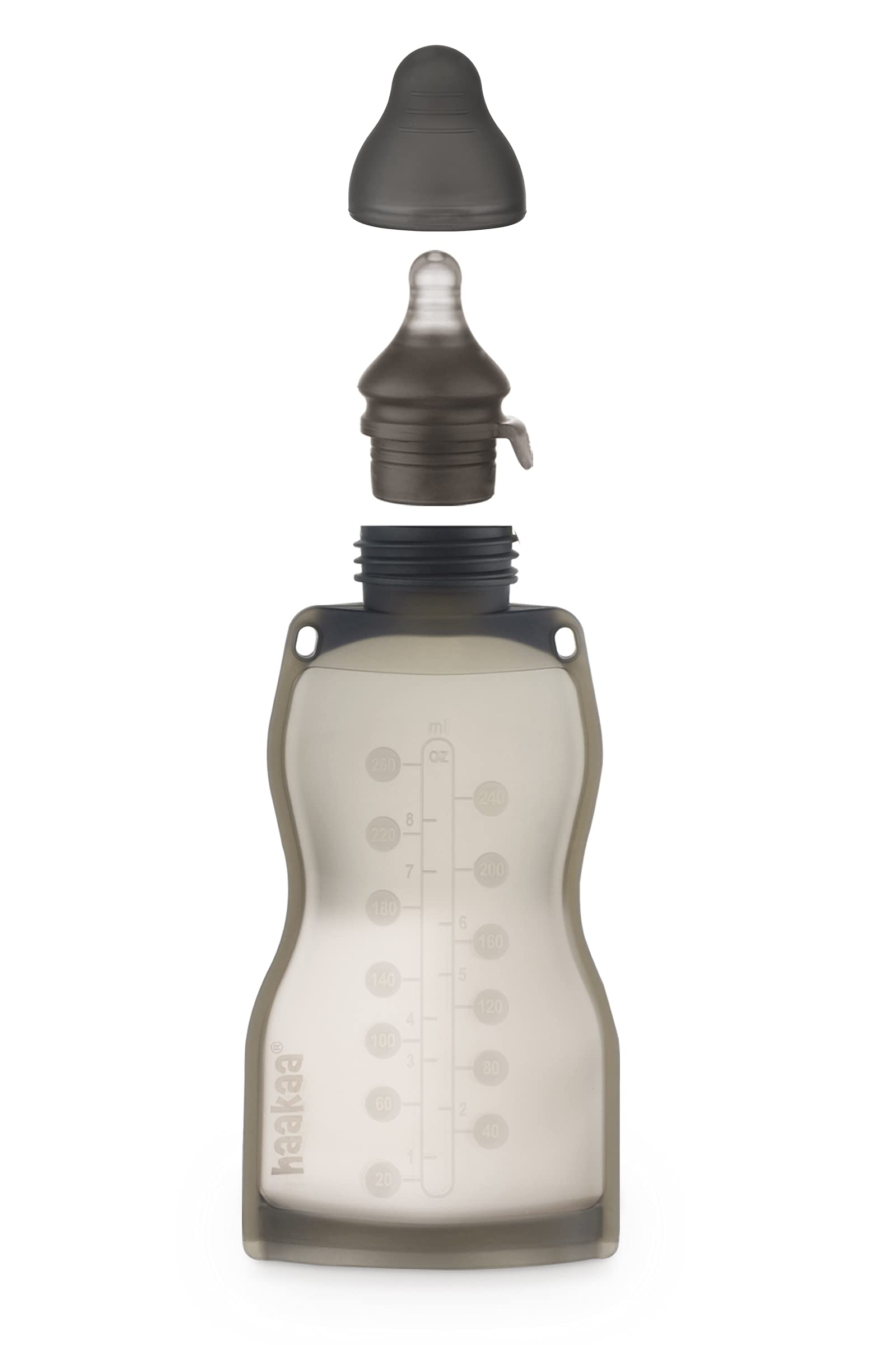 haakaa-squeeze-feed-attachment-set-variable-flow-baby-bottle-nipple-dustproof-ca image 2
