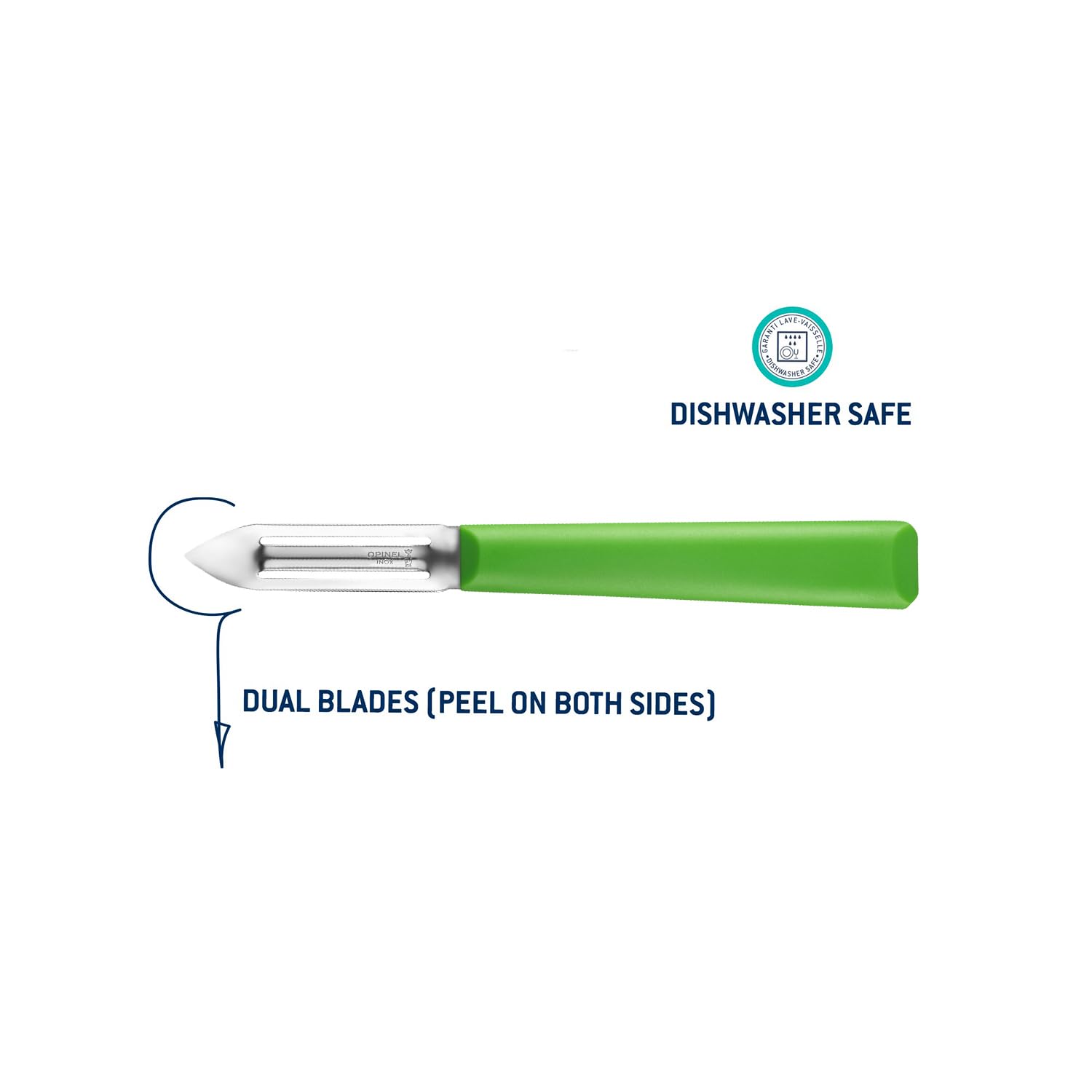 opinel-les-essentials-no-315-peeler-corrosion-resistant-dishwasher-safe-made-in- image 2