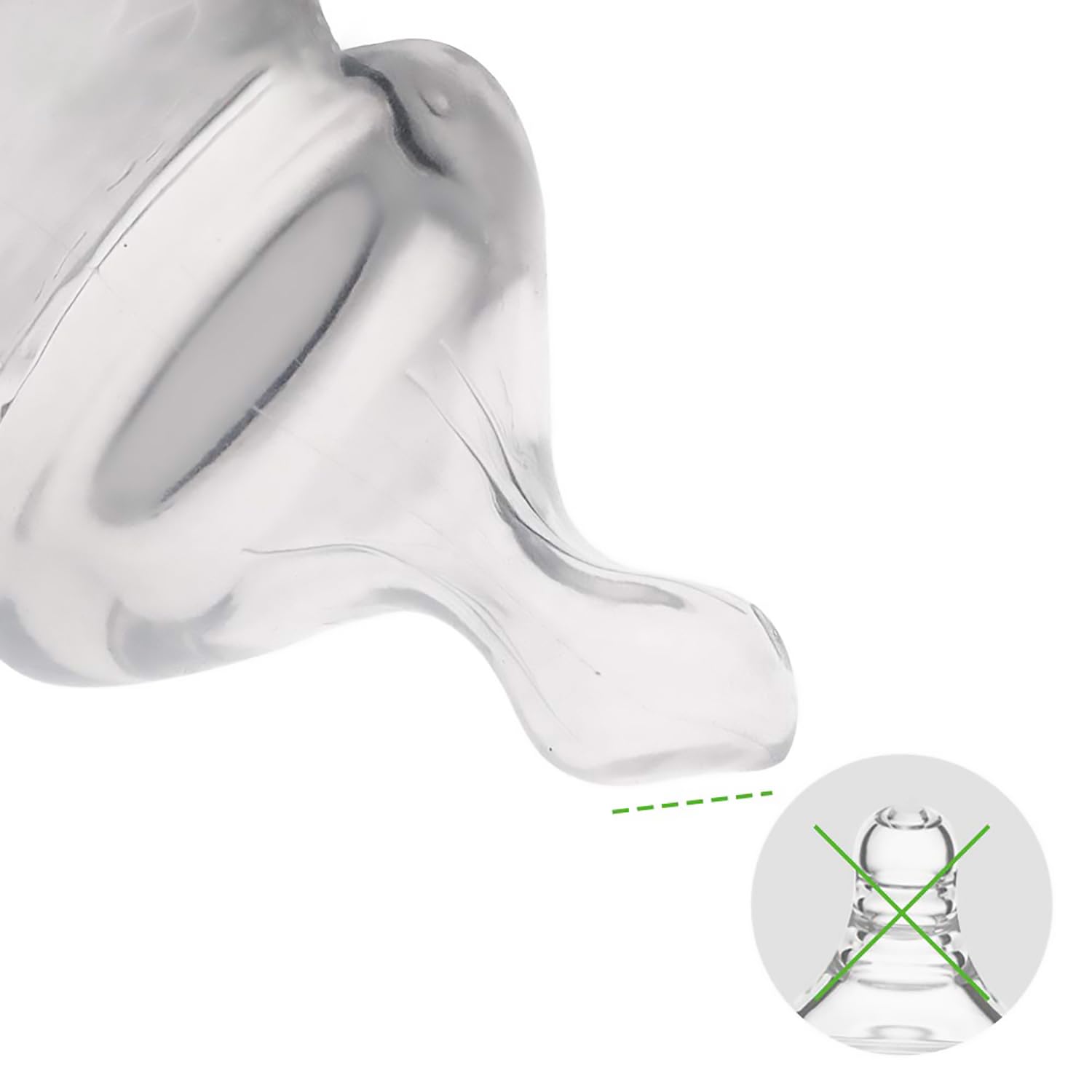 haakaa-original-extra-soft-flexible-silicone-nipple-shields-for-nursing-1pc image 5