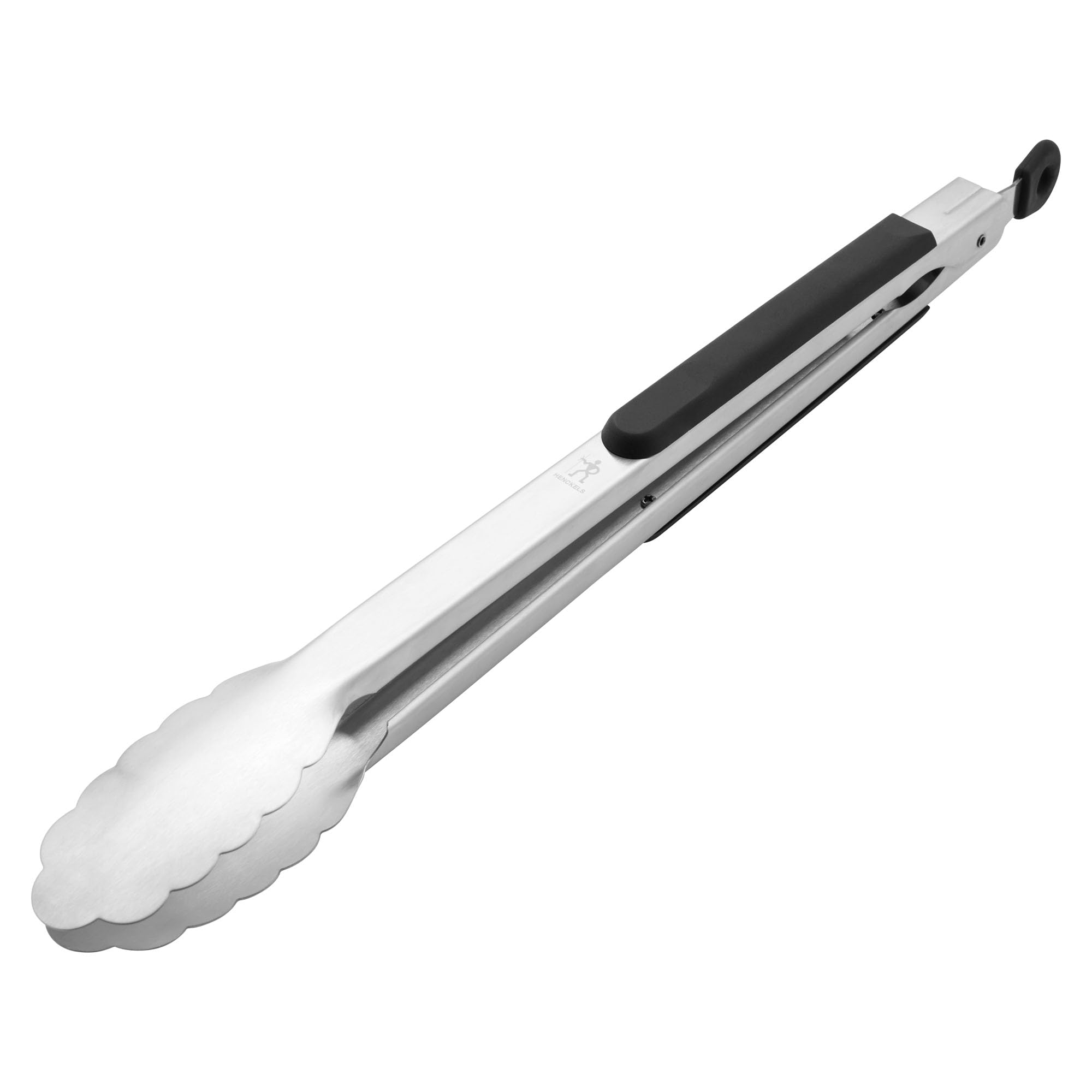 miyabi-by-henckels-bbq-stainless-steel-grill-tongs-18-8-steel-soft-grip-handles- image 1