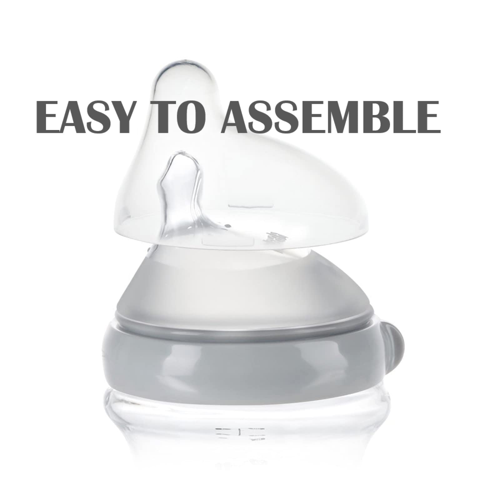 haakaa-gen-3-silicone-orthodontic-bottle-nipple-medium-flow-2-pack-compatible-wi image 2