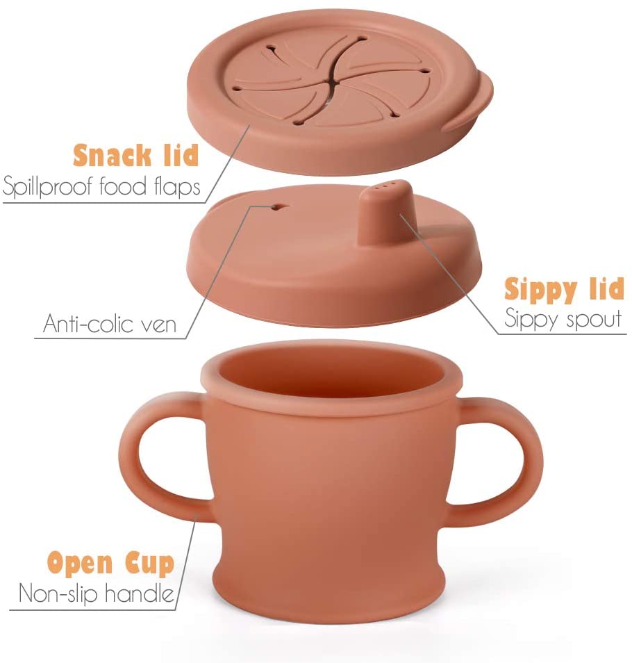 haakaa-silicone-sip-n-snack-cup-8-oz-2-in-1-sippy-cup-and-snack-container image 5