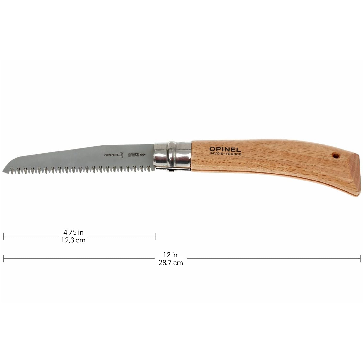 opinel-no-12-folding-saw-with-carbon-steel-blade-and-beechwood-handle image 3
