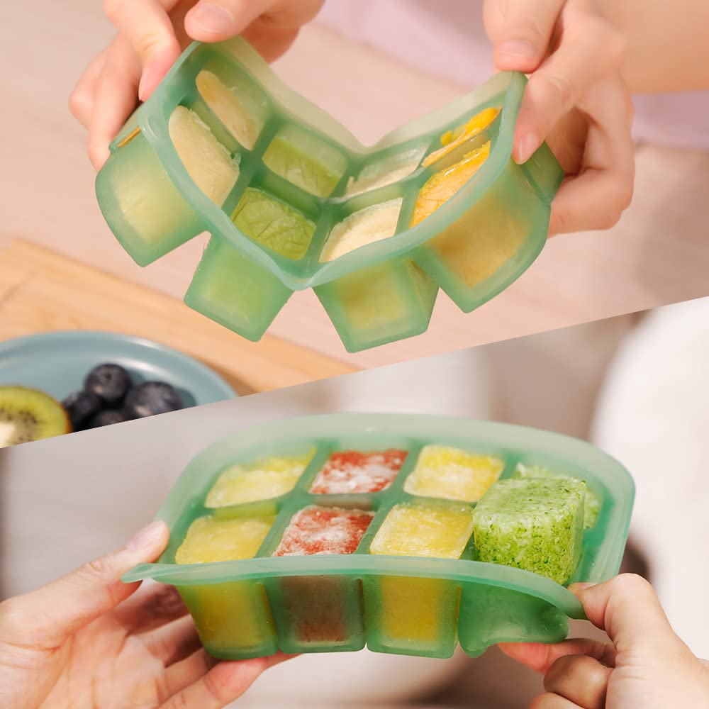 haakaa-silicone-baby-food-freezer-tray-with-lid-8-compartments-100-food-grade-si image 3