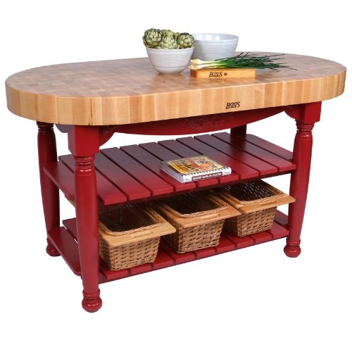 john-boos-american-heritage-harvest-kitchen-island-with-butcher-block-top-60-map image 7