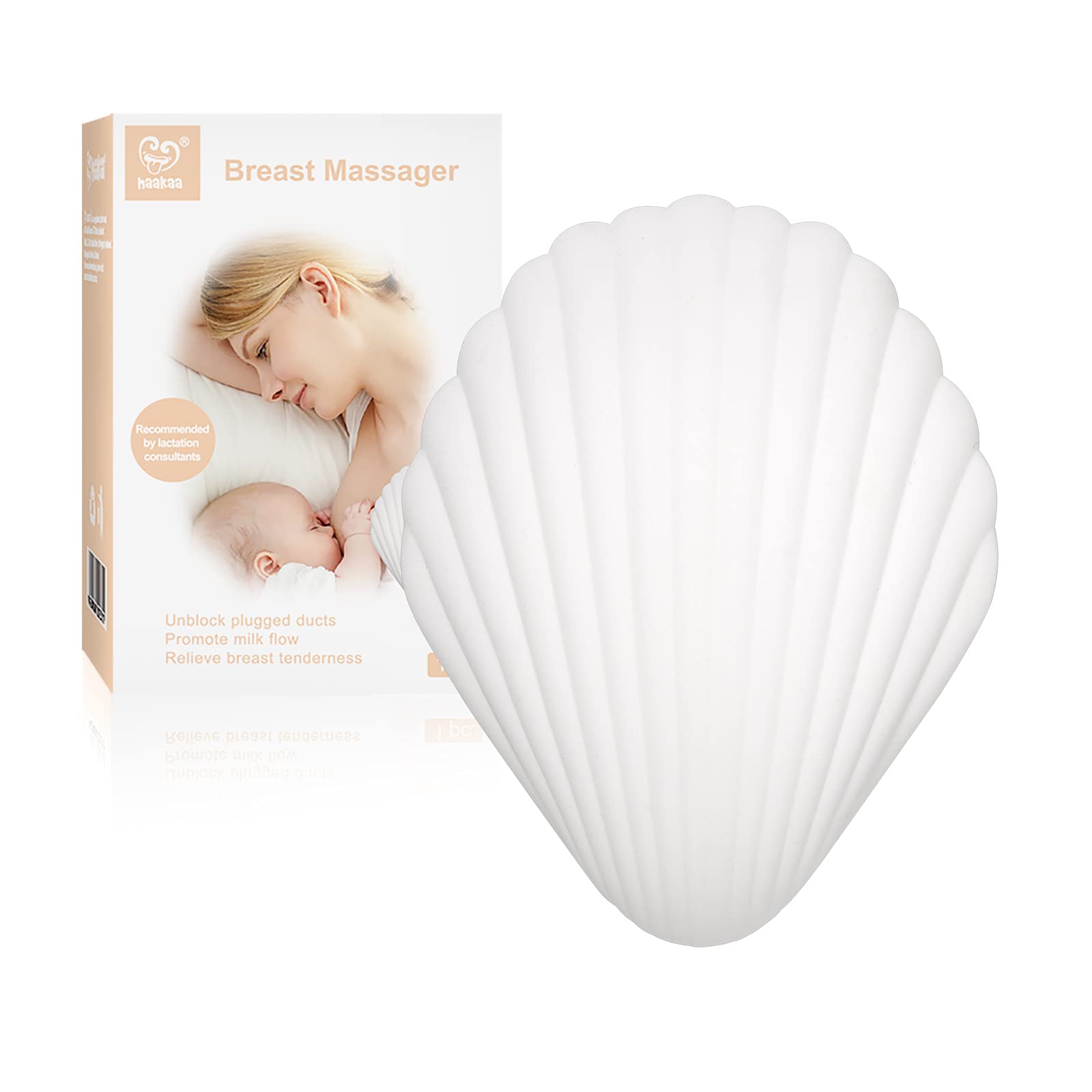 haakaa-breast-massager-usb-rechargeable-lactation-support-for-clogged-duct-engor image 1
