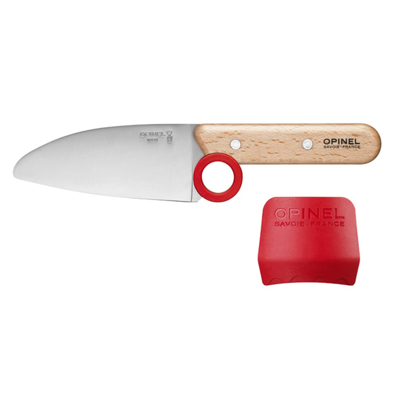 opinel-le-petit-chef-knife-set-2-piece-children-s-chef-knife-with-rounded-tip-an image 2