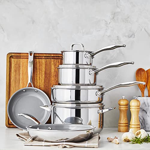 miyabi-henckels-clad-alliance-10-piece-ceramic-nonstick-cookware-set-with-dutch- image 5