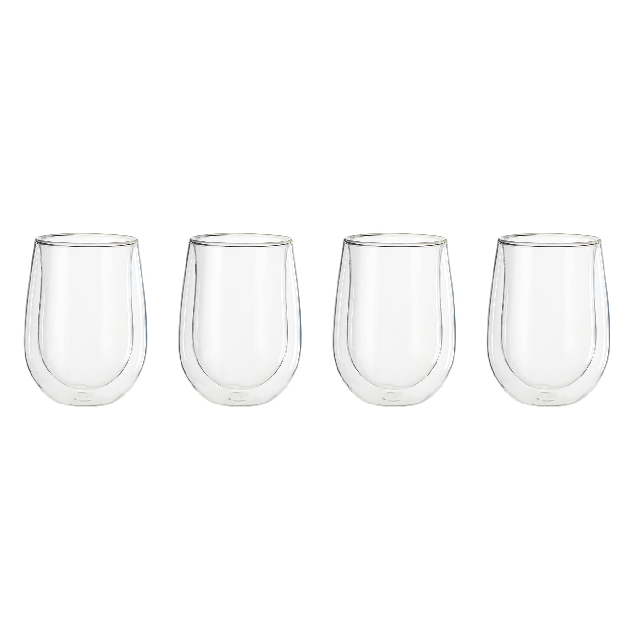 miyabi-henckels-cafe-roma-4-piece-double-wall-glass-stemless-white-wine-glass-se image 1