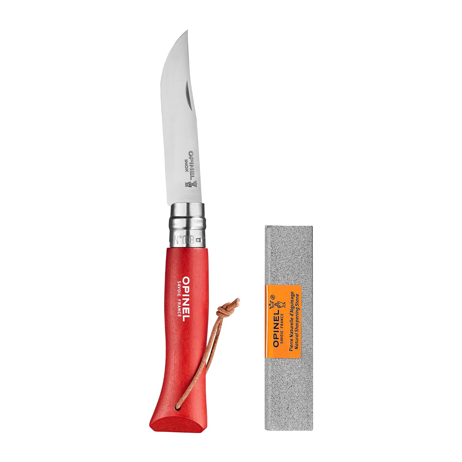 opinel-colorama-series-no-8-stainless-steel-folding-pocket-knife-with-painted-ho image 6
