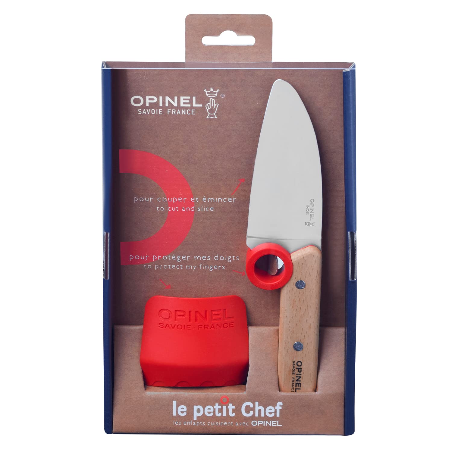 opinel-le-petit-chef-knife-set-2-piece-children-s-chef-knife-with-rounded-tip-an image 4