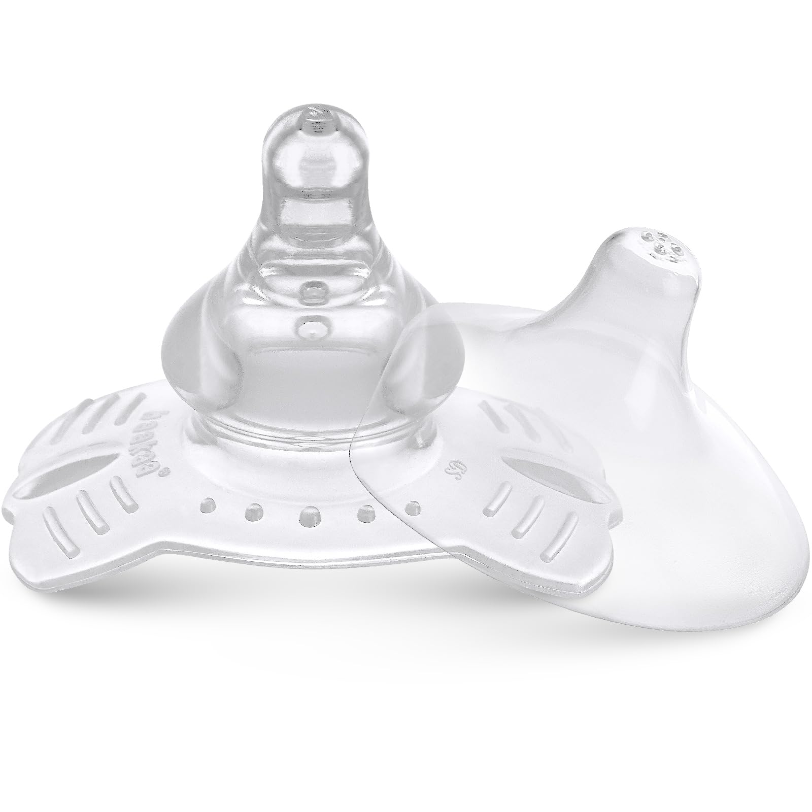 haakaa-silicone-nipple-shields-for-breastfeeding-butterfly-base-ultra-thin-with- image 1