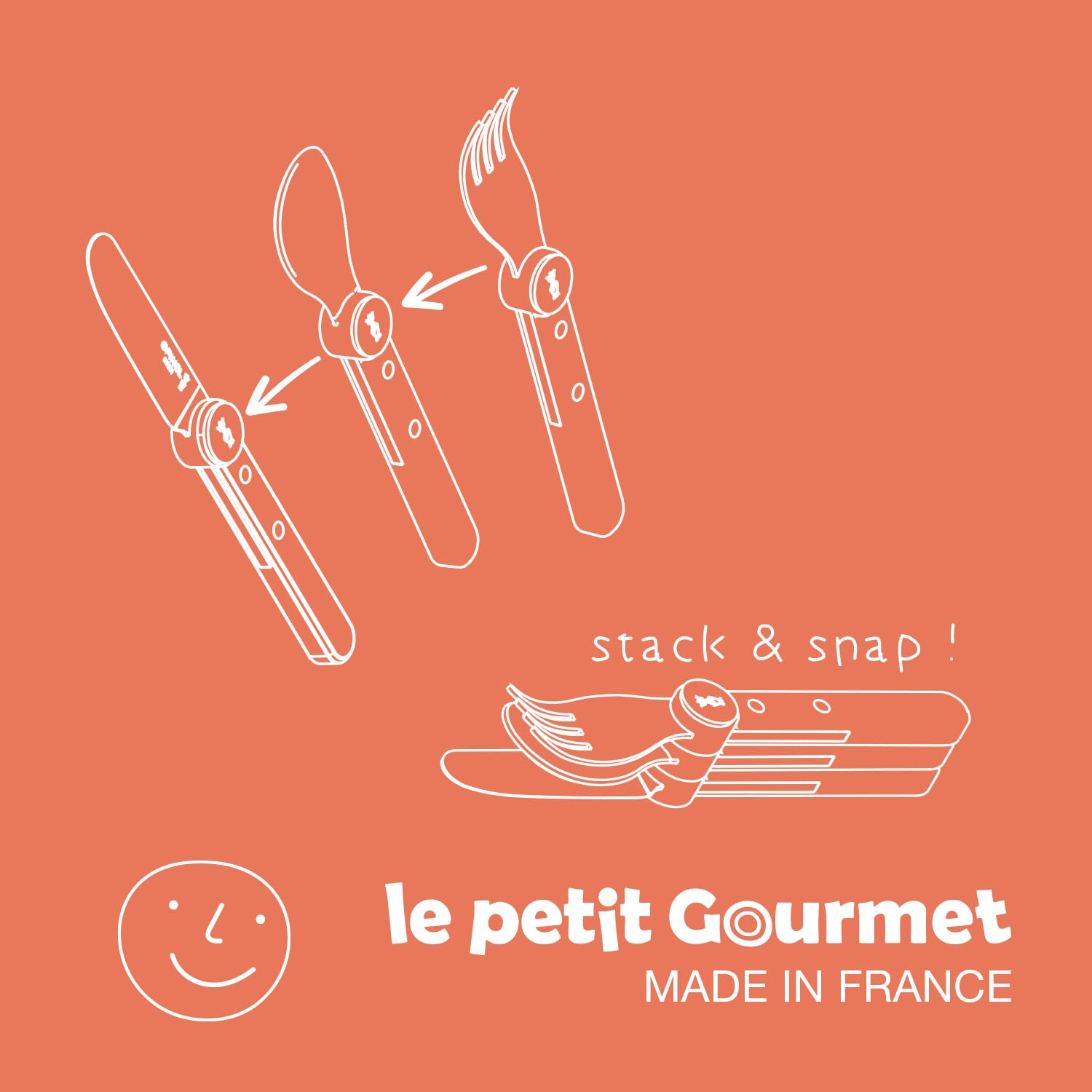 opinel-le-petit-gourmet-3-piece-children-s-cutlery-set-coral image 4