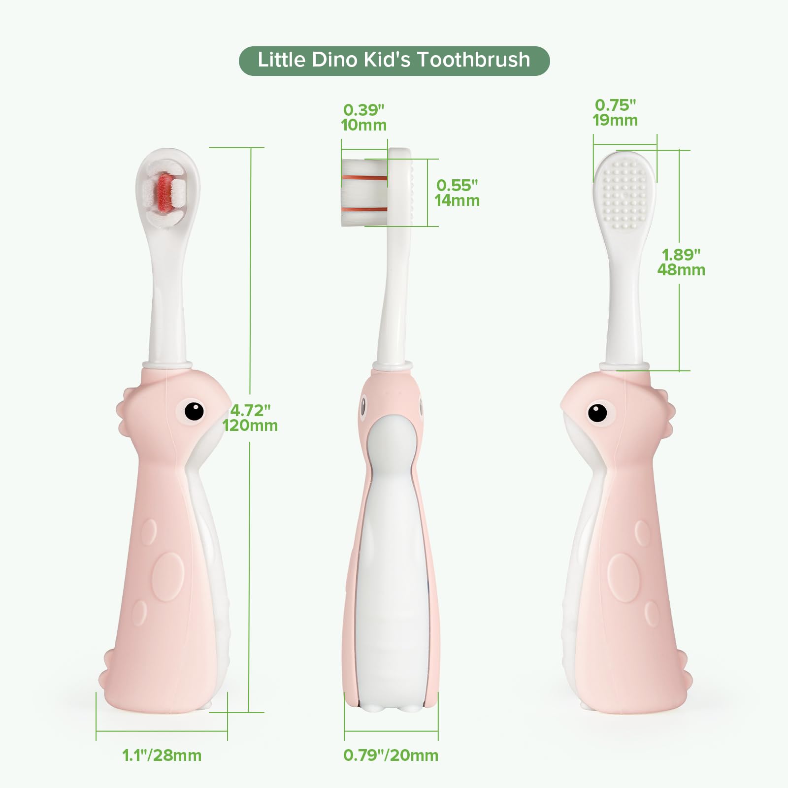 haakaa-dinosaur-toddler-toothbrush-with-soft-bristles-and-non-slip-silicone-hand image 7