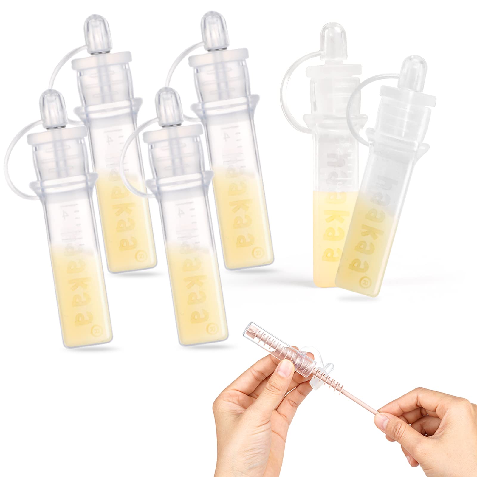 haakaa-colostrum-collector-set-reusable-colostrum-storage-solution-4ml image 2