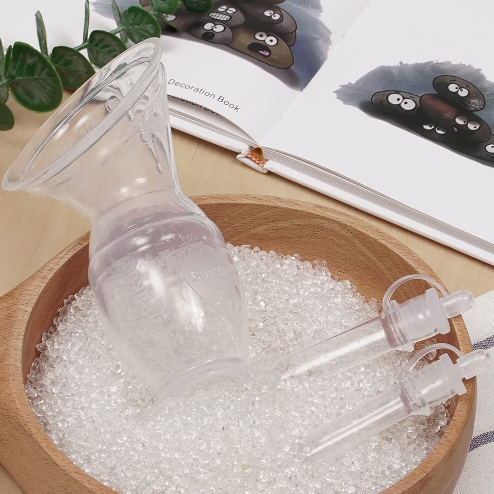 haakaa-manual-breast-pump-colostrum-collector-set-100ml-4oz-with-base image 4