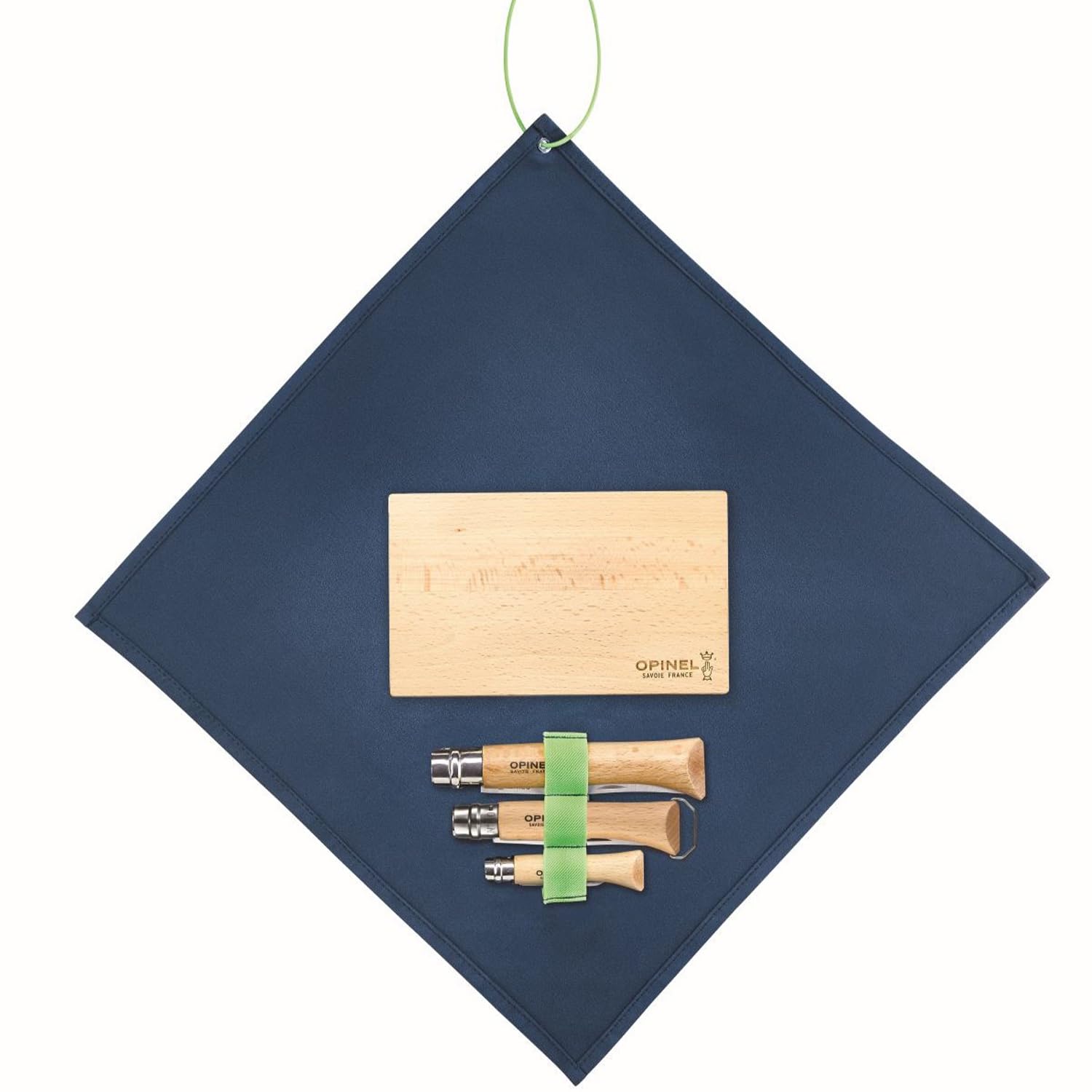 opinel-nomad-camping-kitchen-utensil-kit-with-folding-knives-cutting-board image 3