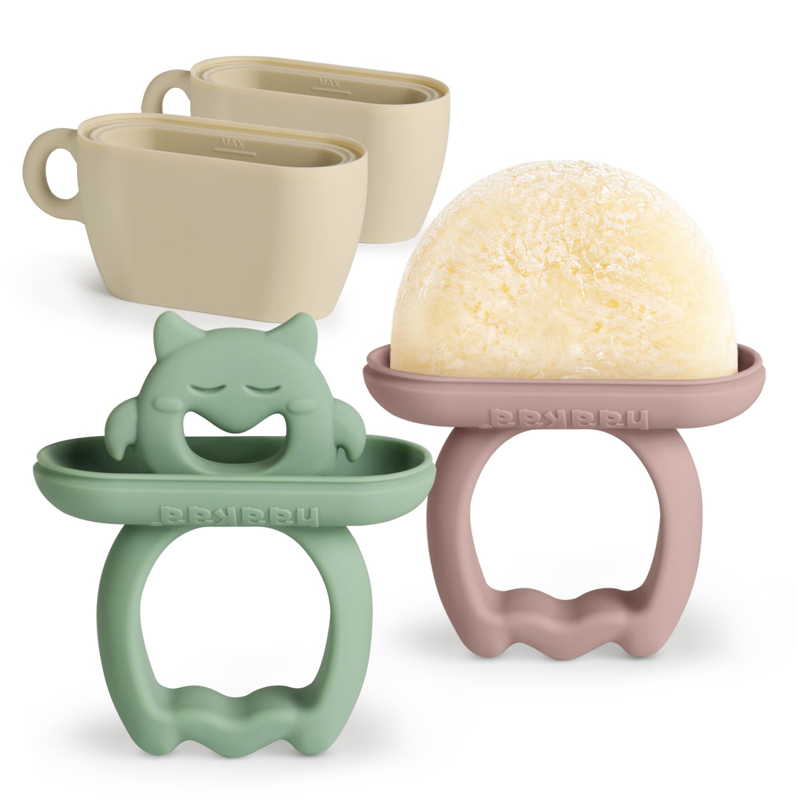 haakaa-breastmilk-popsicle-mold-for-babies-frozen-breast-milk-teether image 1