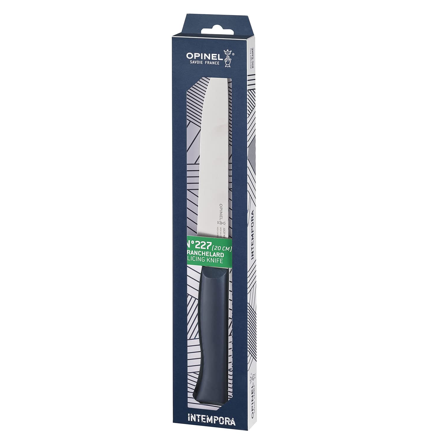 opinel-intempora-slicing-knife-no-227-full-tang-swedish-stainless-steel-made-in- image 1