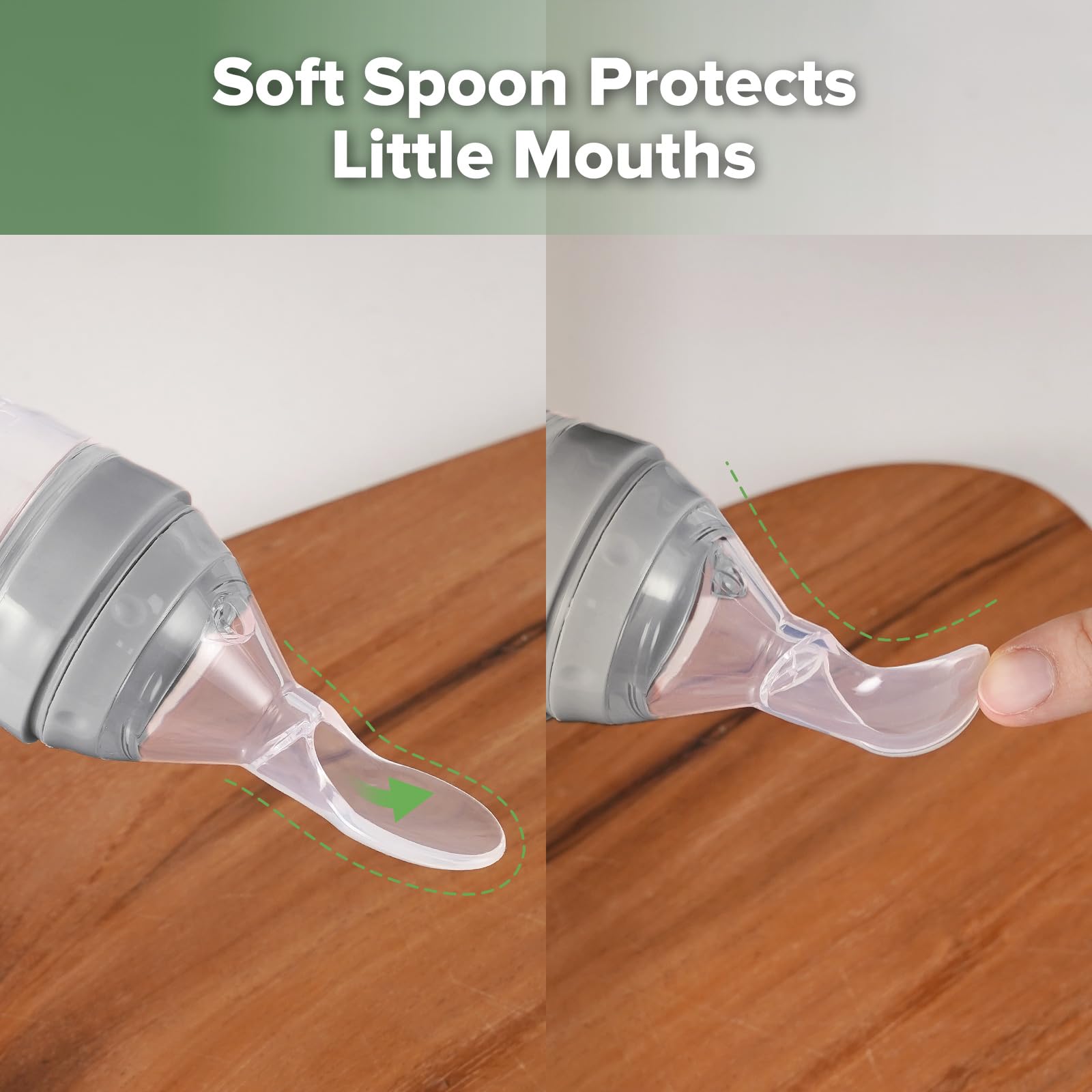 haakaa-silicone-baby-food-dispensing-spoon-feeder-4oz-squeeze-feeder-for-purees- image 3