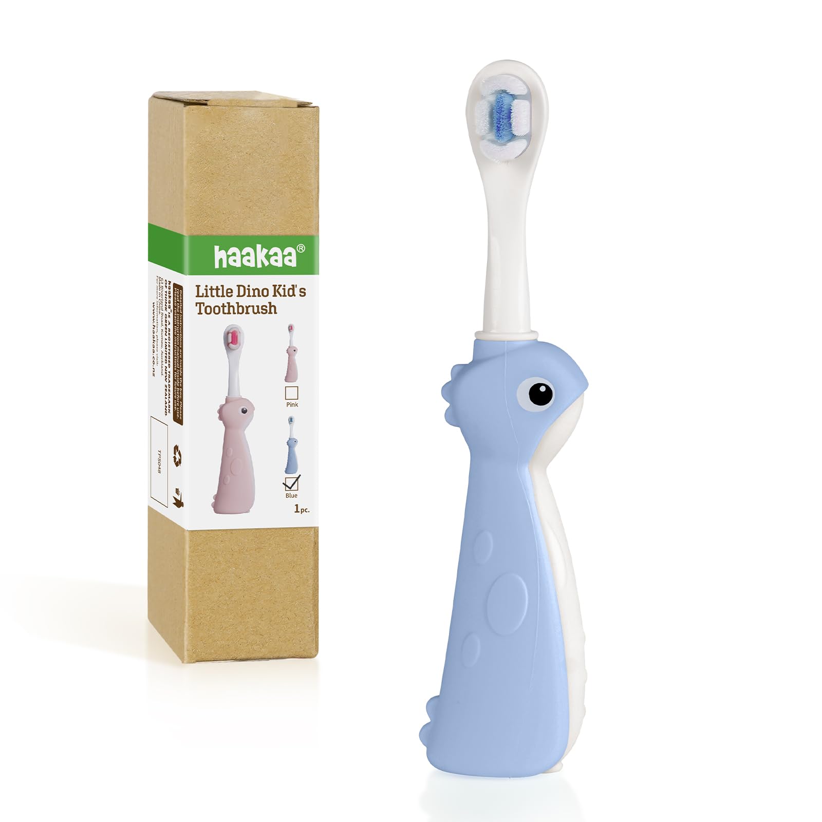 haakaa-dinosaur-toddler-toothbrush-with-soft-bristles-and-non-slip-silicone-hand image 8