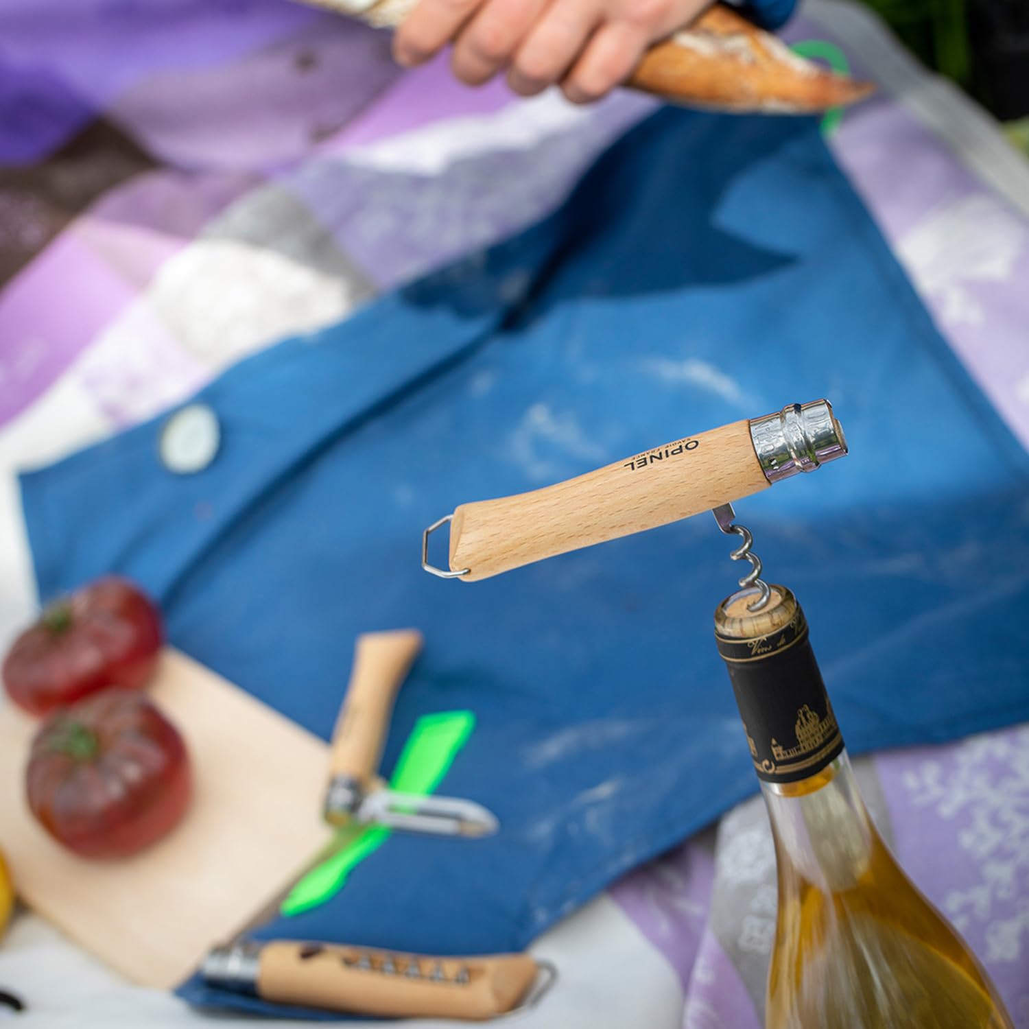 opinel-nomad-camping-kitchen-utensil-kit-with-folding-knives-cutting-board image 8