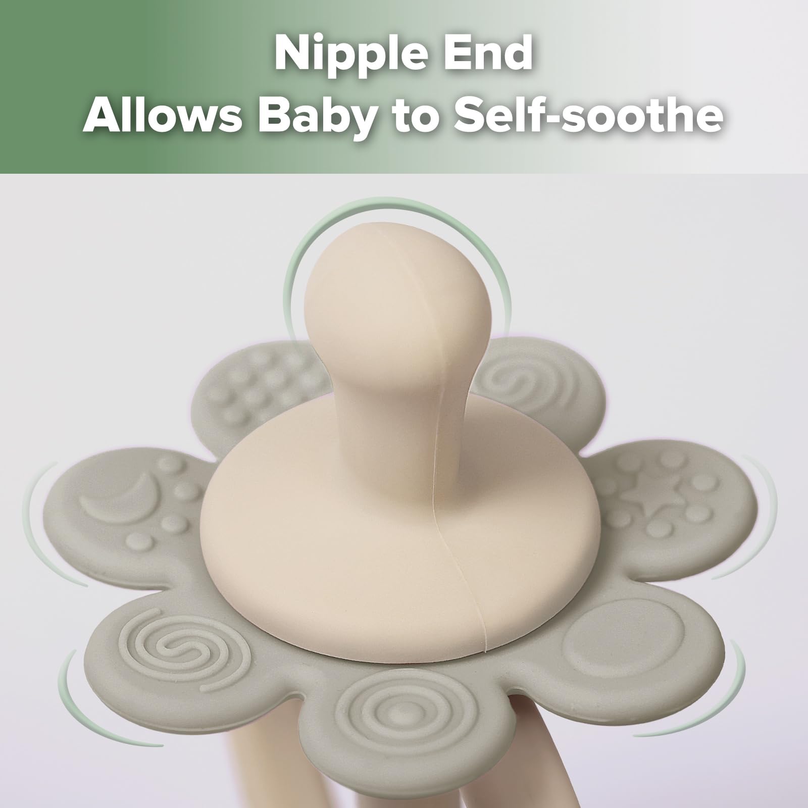 haakaa-silicone-twin-flower-teether-with-nipple-shaped-end-and-360-toothbrush-he image 4