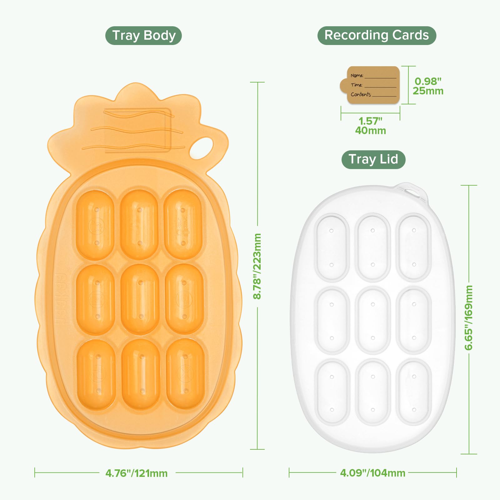 haakaa-silicone-nibble-freezer-tray-breastmilk-popsicle-mold-baby-food-feeder-tr image 8