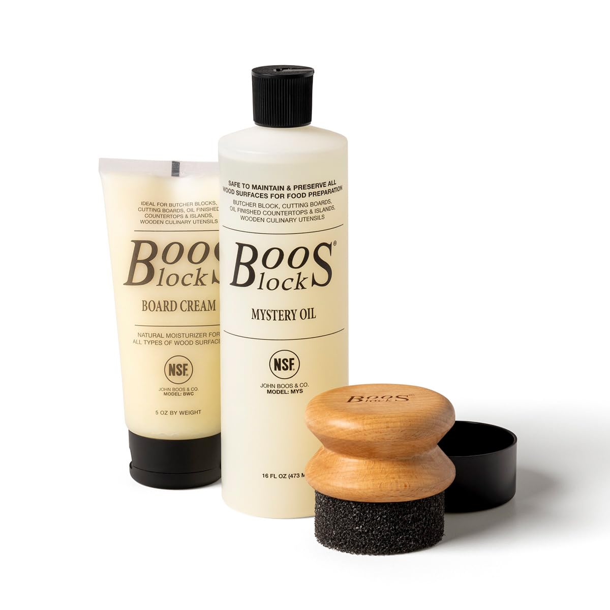 john-boos-3-piece-all-natural-care-maintenance-set-mystery-oil-16oz-board-cream- image 1