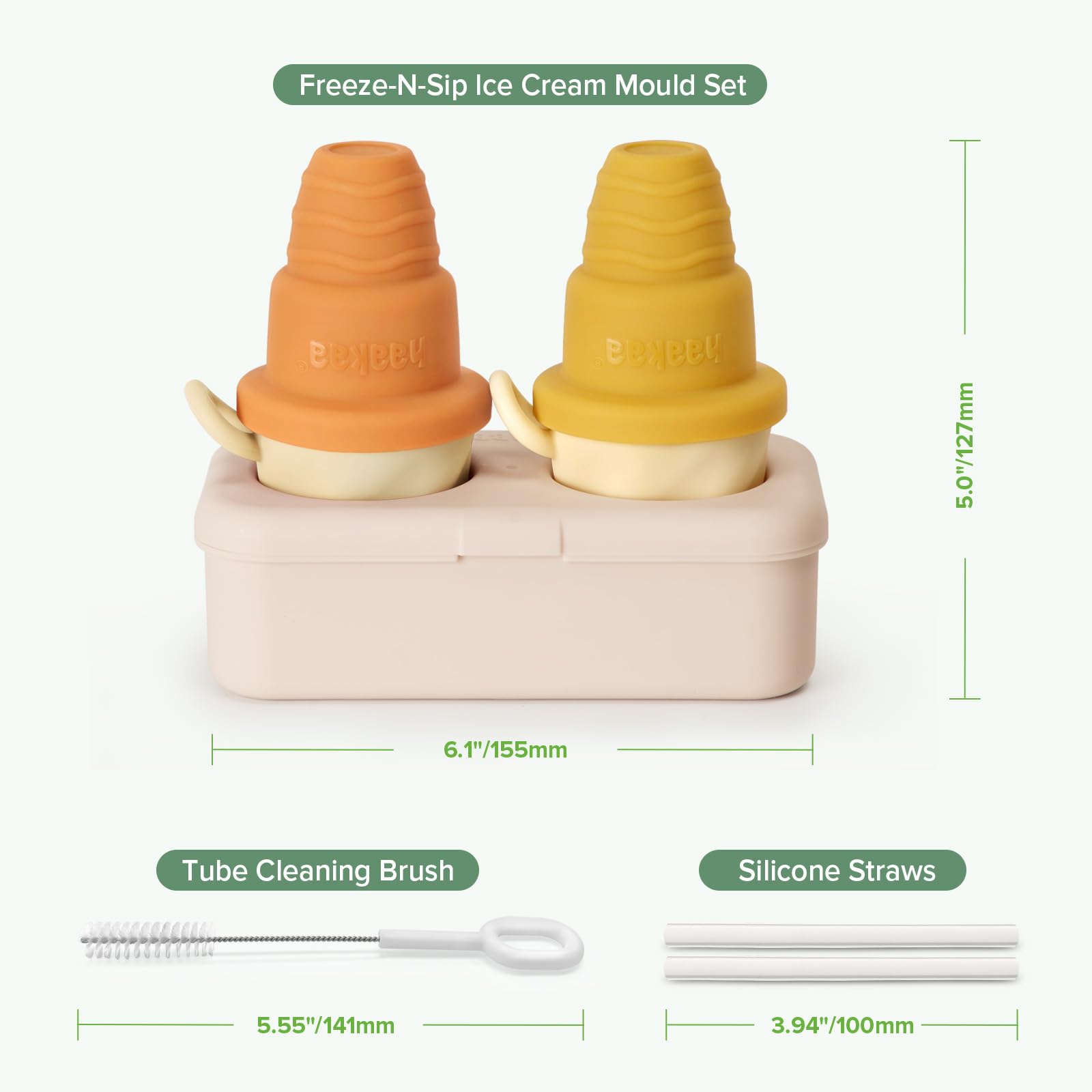 haakaa-ice-cream-cone-popsicle-mold-homemade-frozen-treats-maker-with-drip-catch image 8