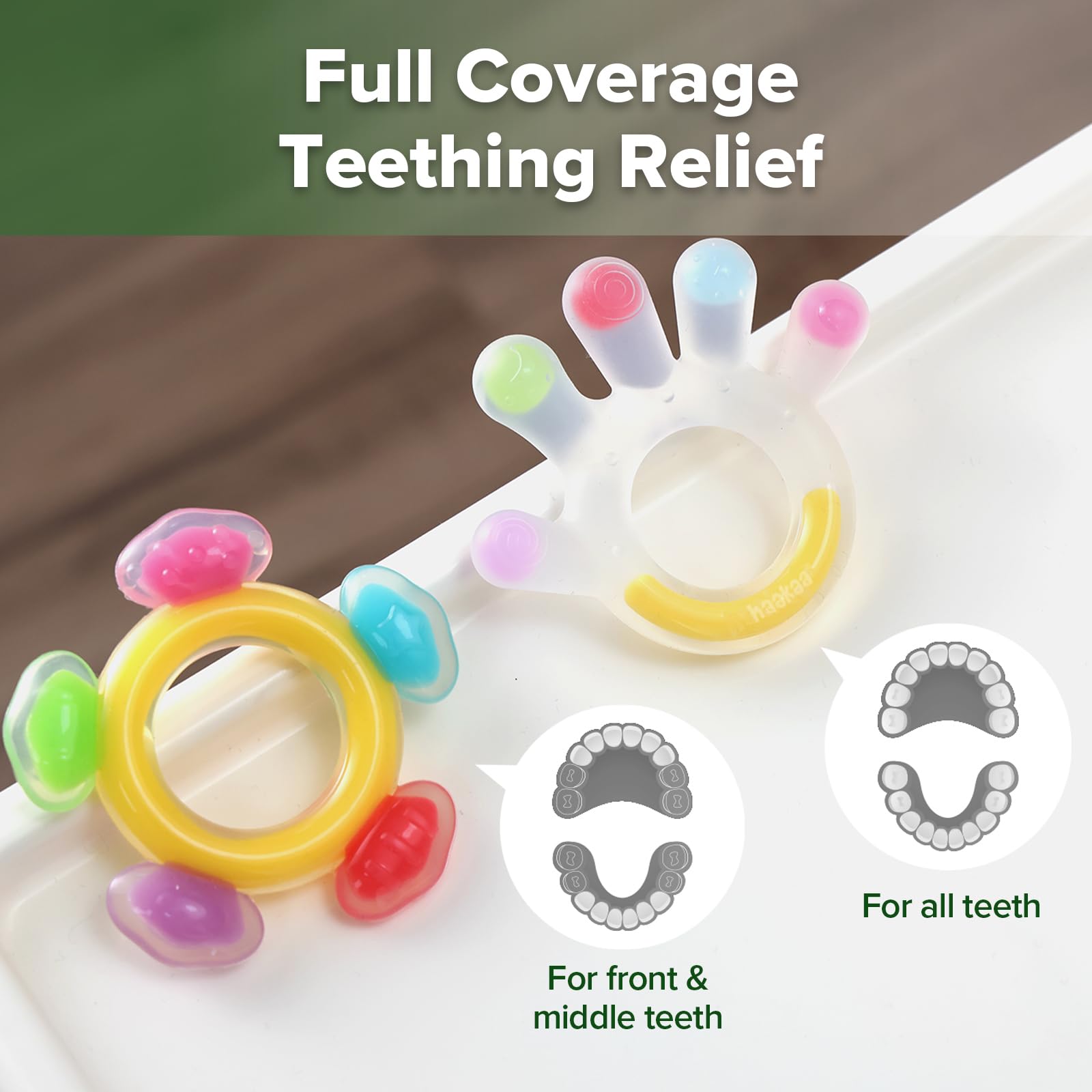haakaa-silicone-teether-combo-palm-ferris-wheel-baby-freezer-teething-toys-2-pac image 8