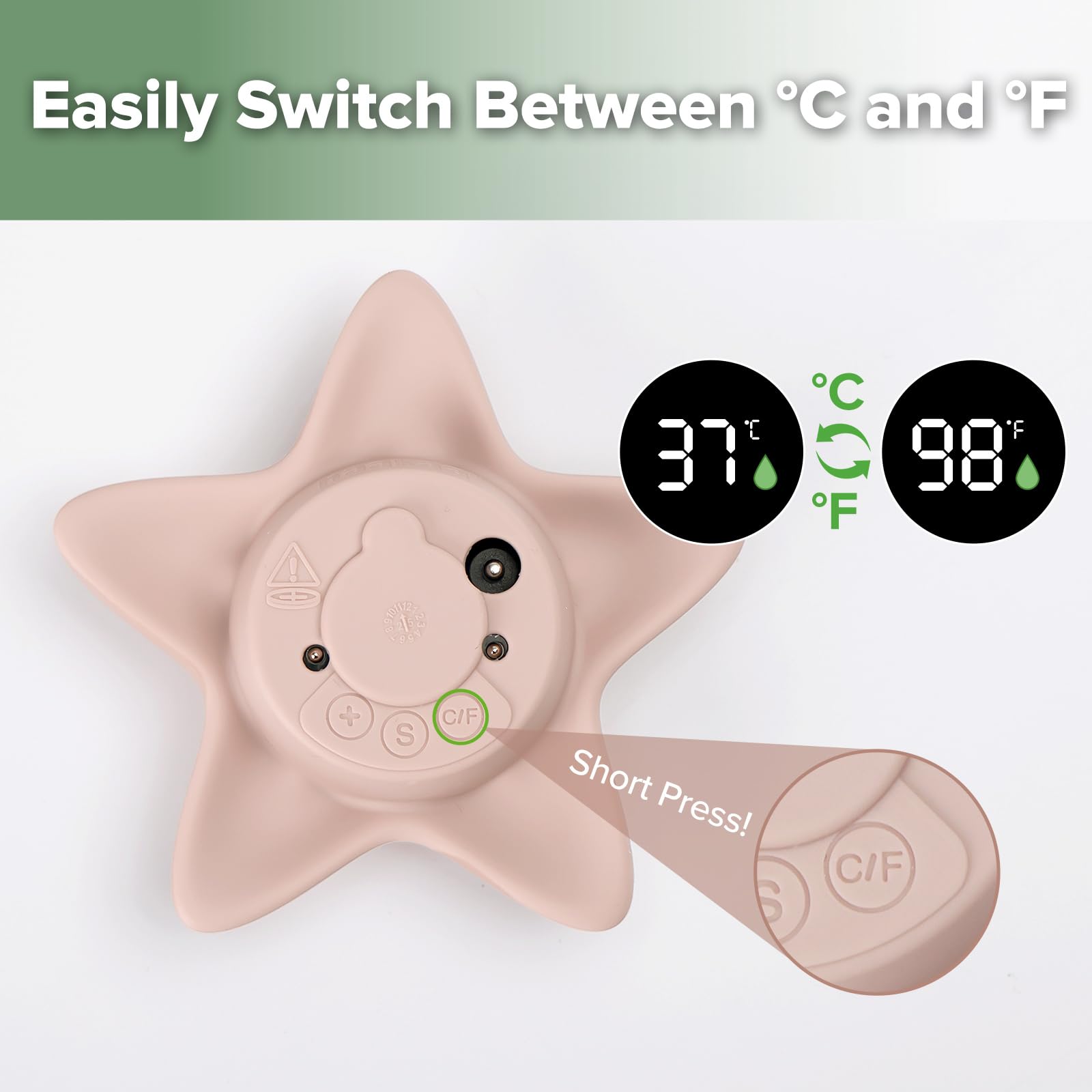 haakaa-silicone-baby-bath-thermometer-starfish-floating-water-temperature-thermo image 6
