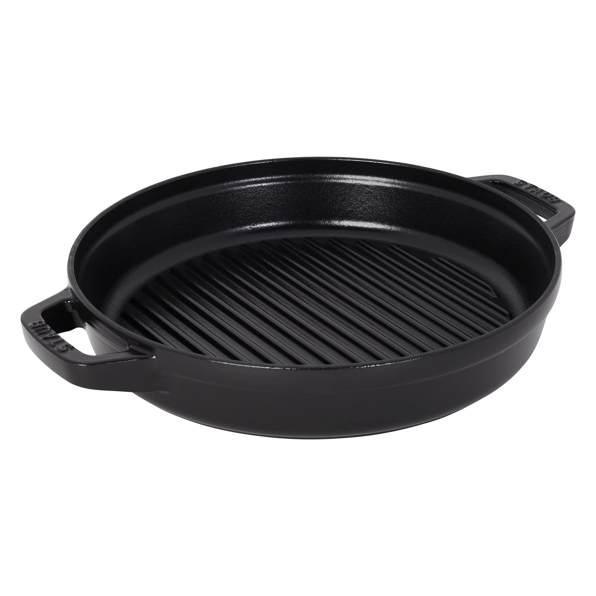 staub-cast-iron-stackable-cookware-set-4-pieces-with-universal-lid-made-in-franc image 4