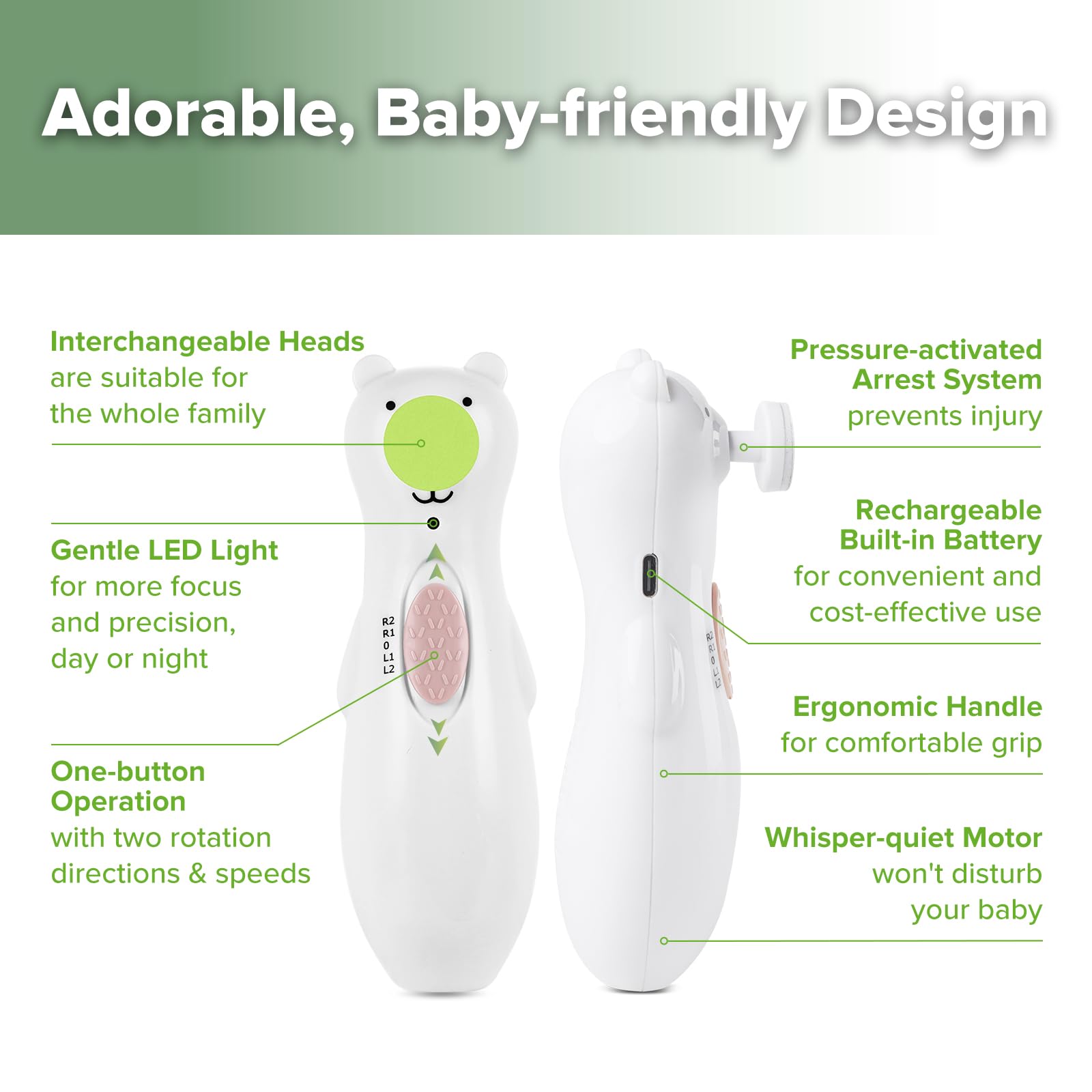 haakaa-rechargeable-baby-nail-file-electric-baby-nail-trimmer-with-led-light-and image 4