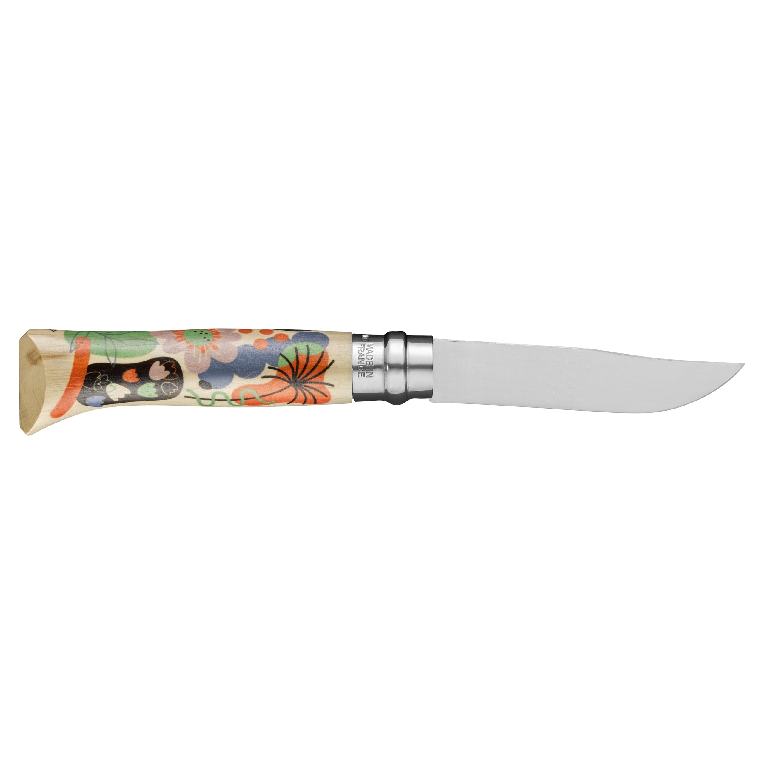 opinel-no-08-limited-edition-nature-series-folding-knife-honor-artist-designed-h image 2